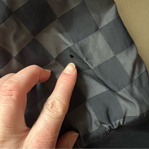 Nike Windrunner Jacket Checkered Red And Black NSW Size small - Picture 10 of 12